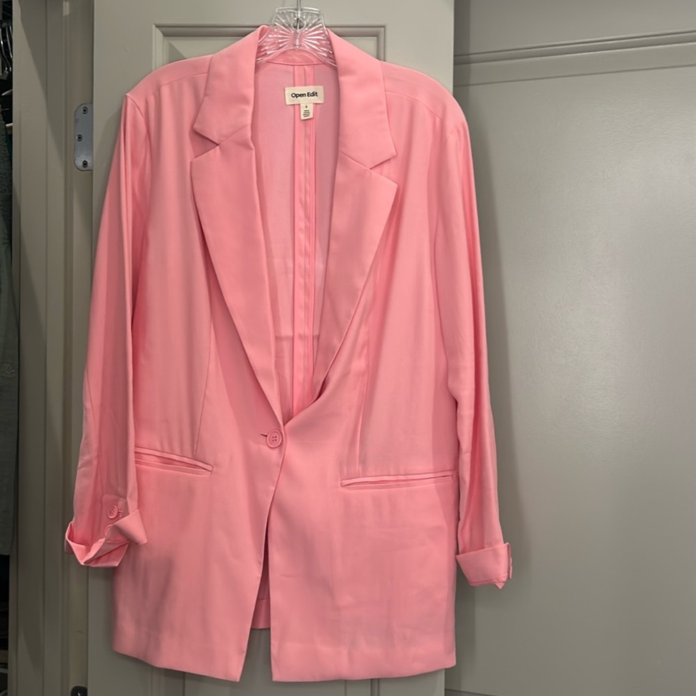 Open Edit PINK blazer! - Picture 2 of 3